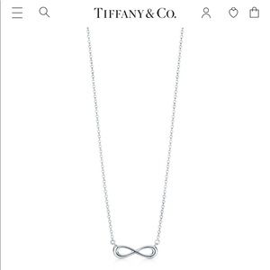 tiffany & co infinity necklace